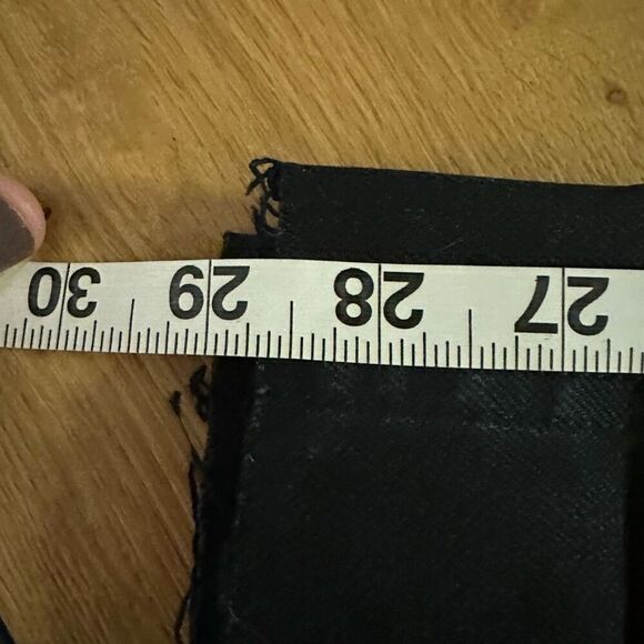 Acne studios ace cash black raw hem jeans 28 - Picture 10 of 10